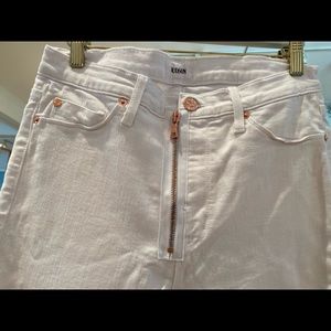 Hudson Barbara skinny exposed good zipper size 29